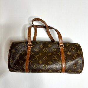 Vintage Authentic Louis Vuitton Papillon 30 brown monogram